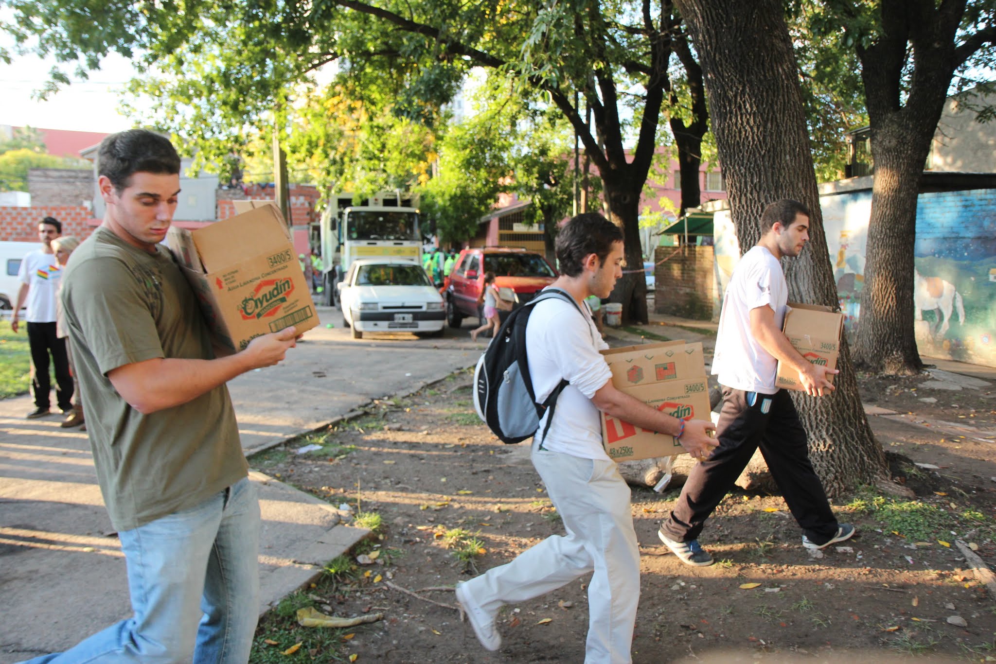 Solidaridad en el Barrio Mitre