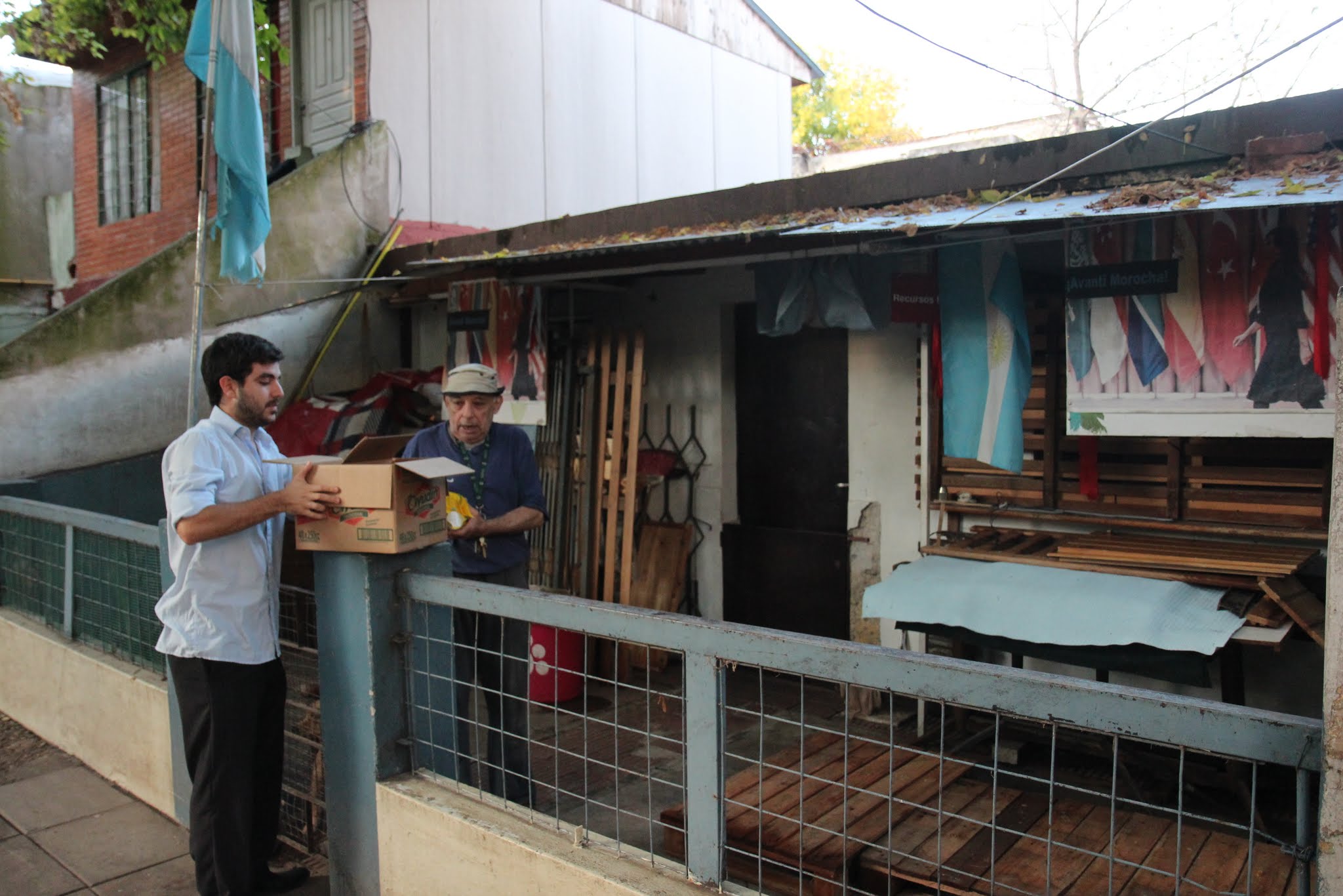 Solidaridad en el Barrio Mitre