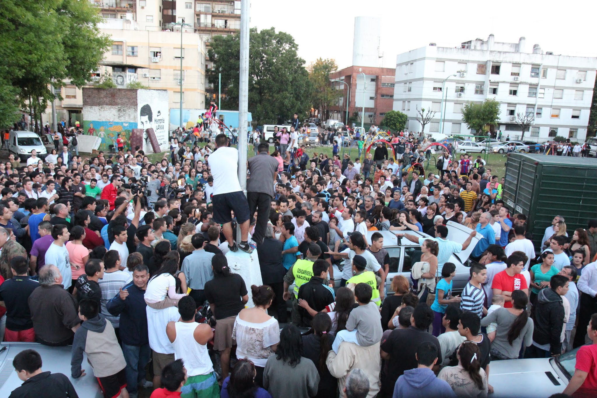 Solidaridad en el Barrio Mitre