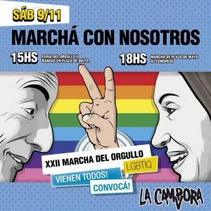 Invitacion Marcha del Orgullo 2013