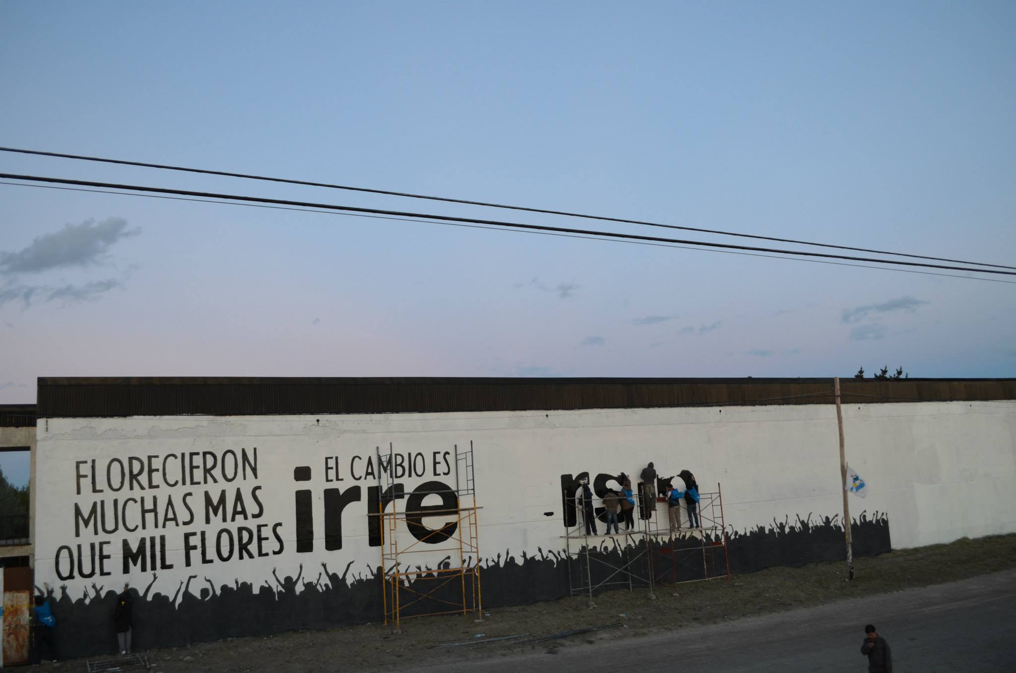 Mural Homenaje Río Gallegos