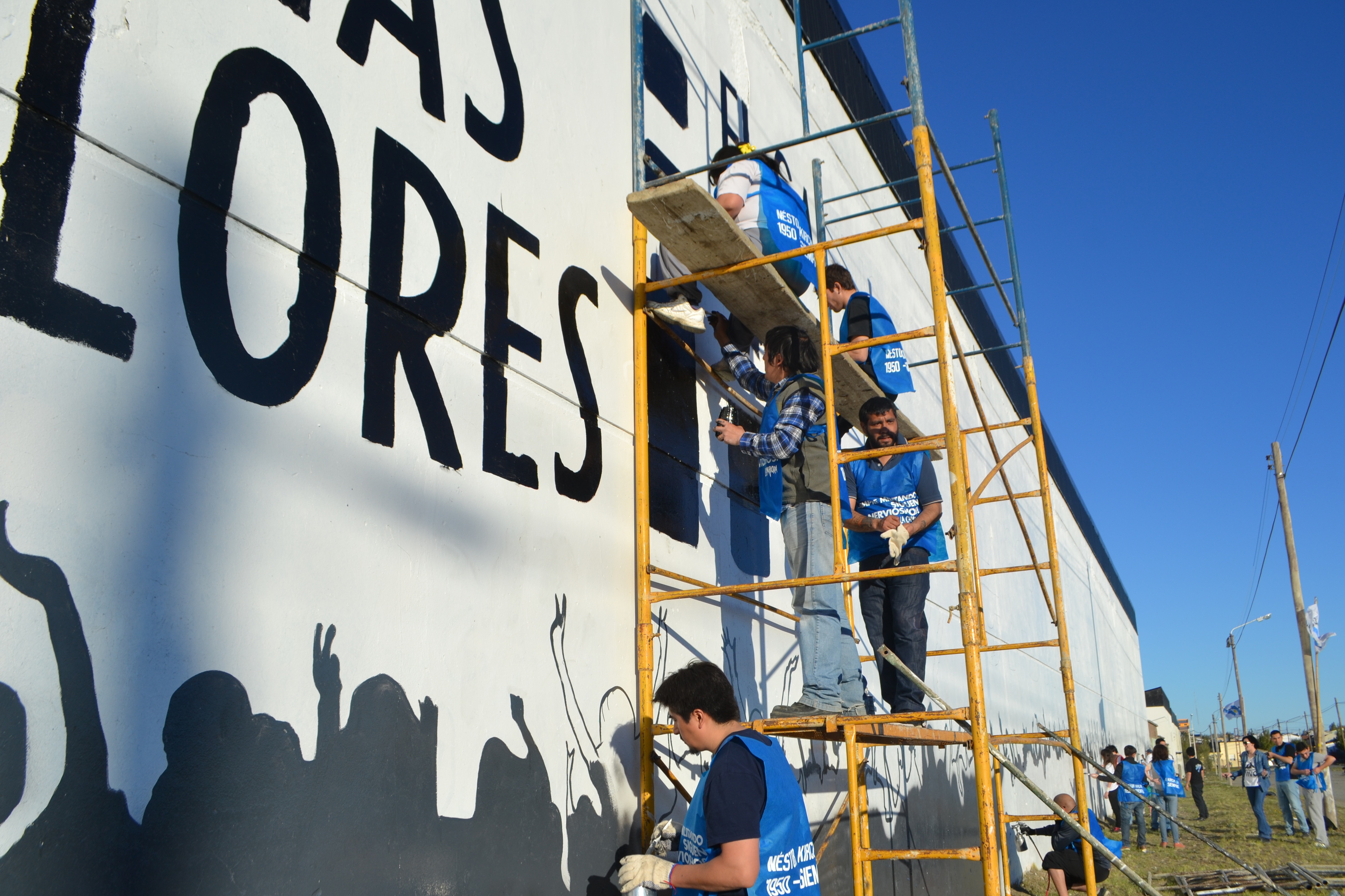 Mural Homenaje Río Gallegos