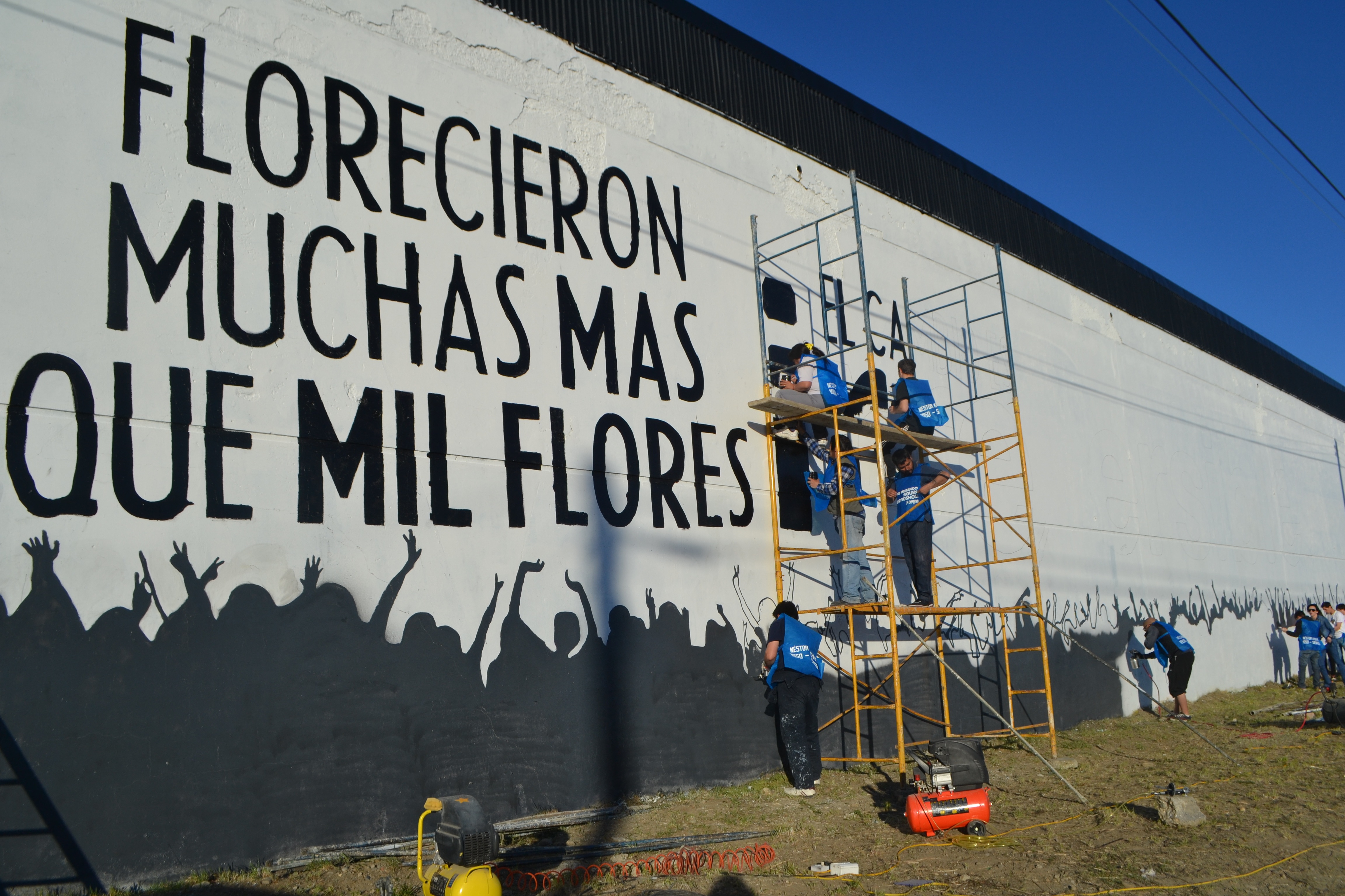 Mural Homenaje Río Gallegos