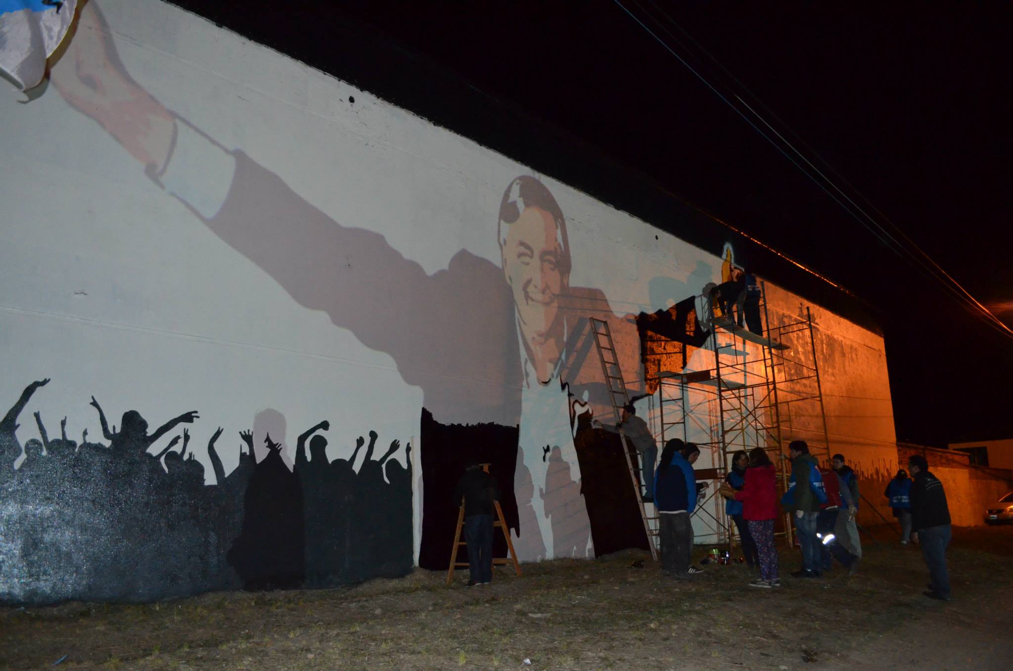 Mural Homenaje Río Gallegos
