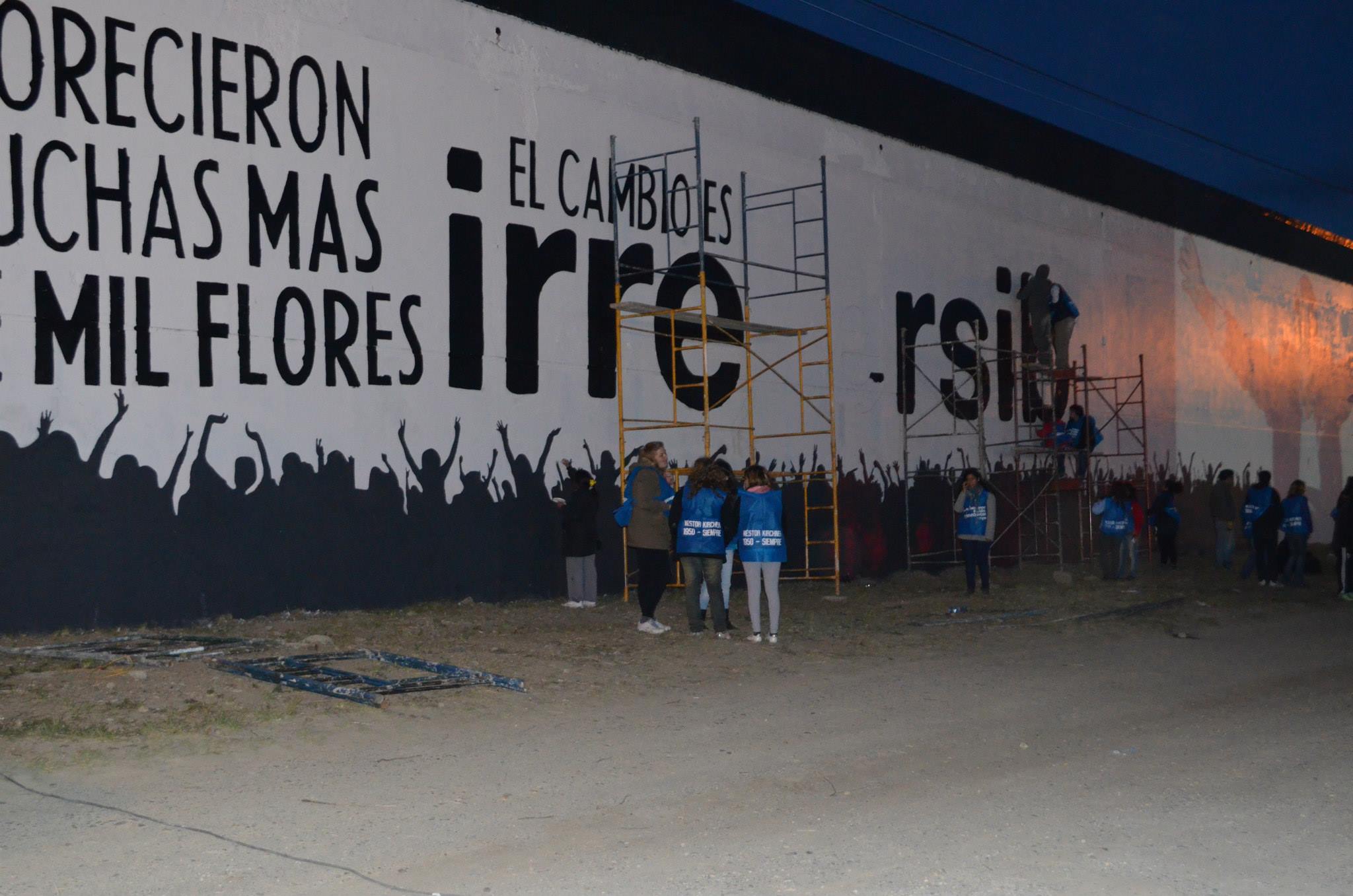 Mural Homenaje Río Gallegos