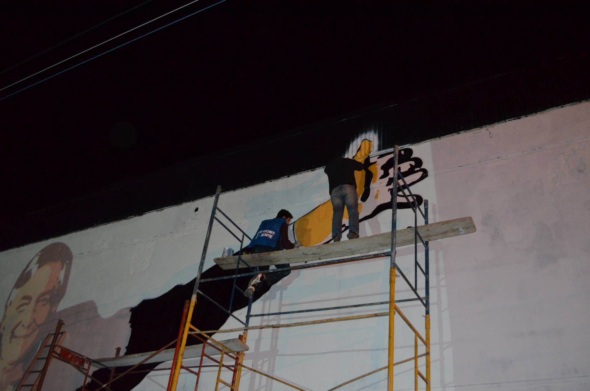 Mural Homenaje Río Gallegos