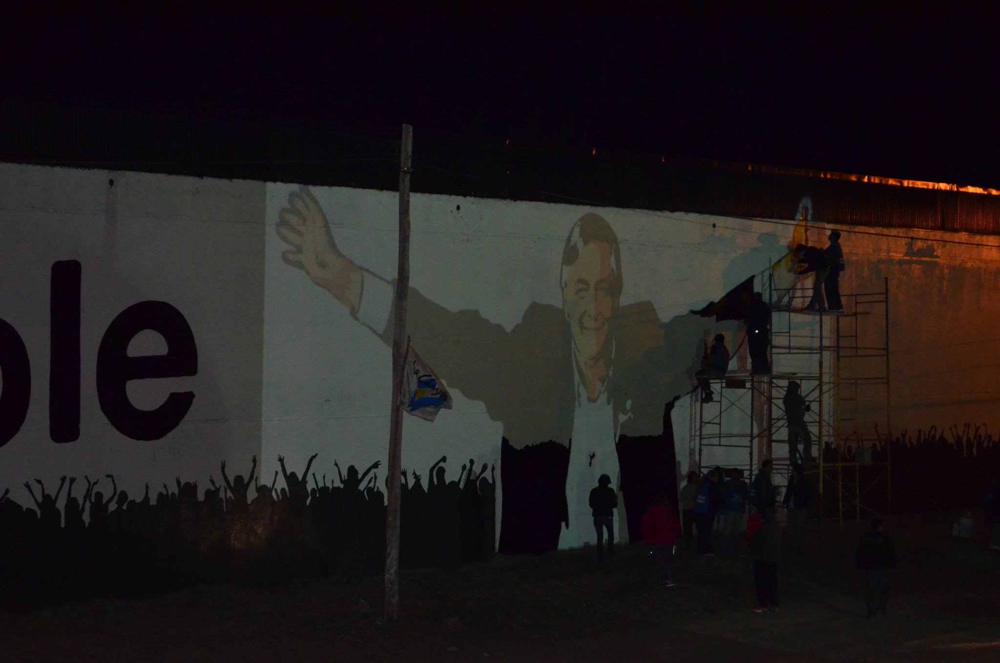 Mural Homenaje Río Gallegos