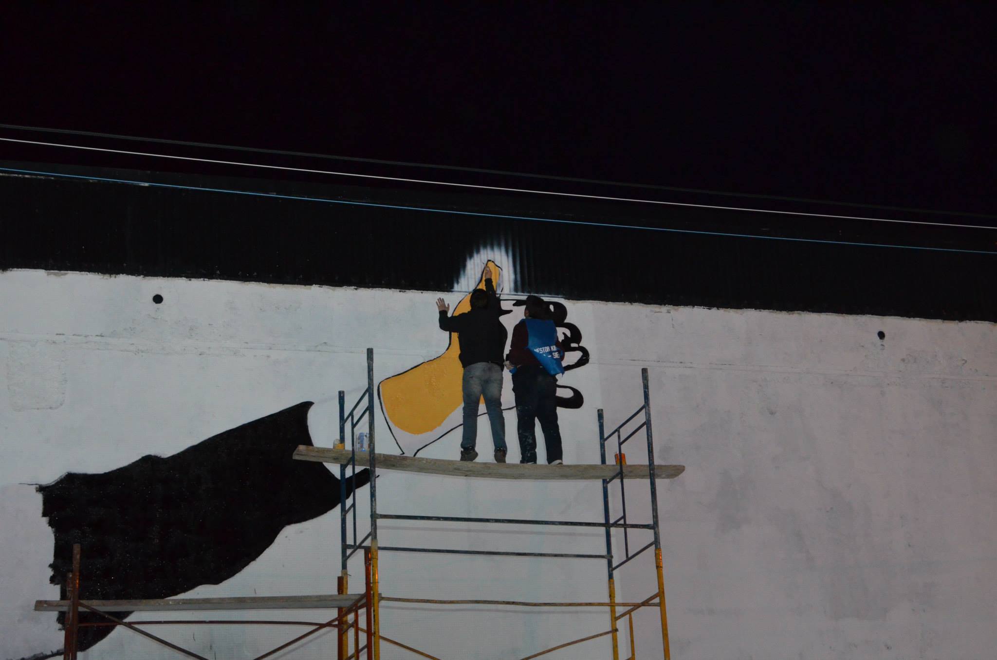 Mural Homenaje Río Gallegos