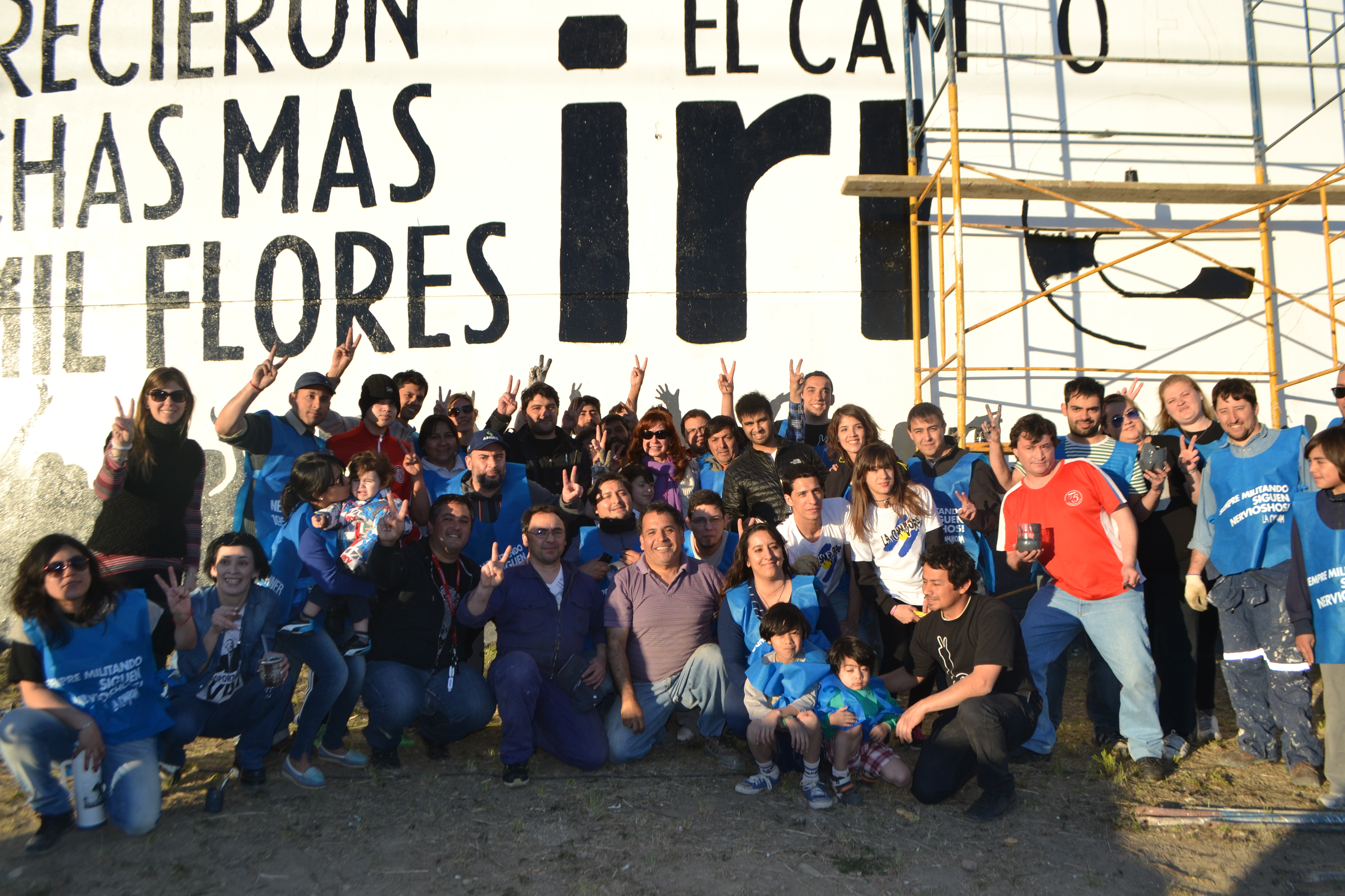 Mural Homenaje Río Gallegos