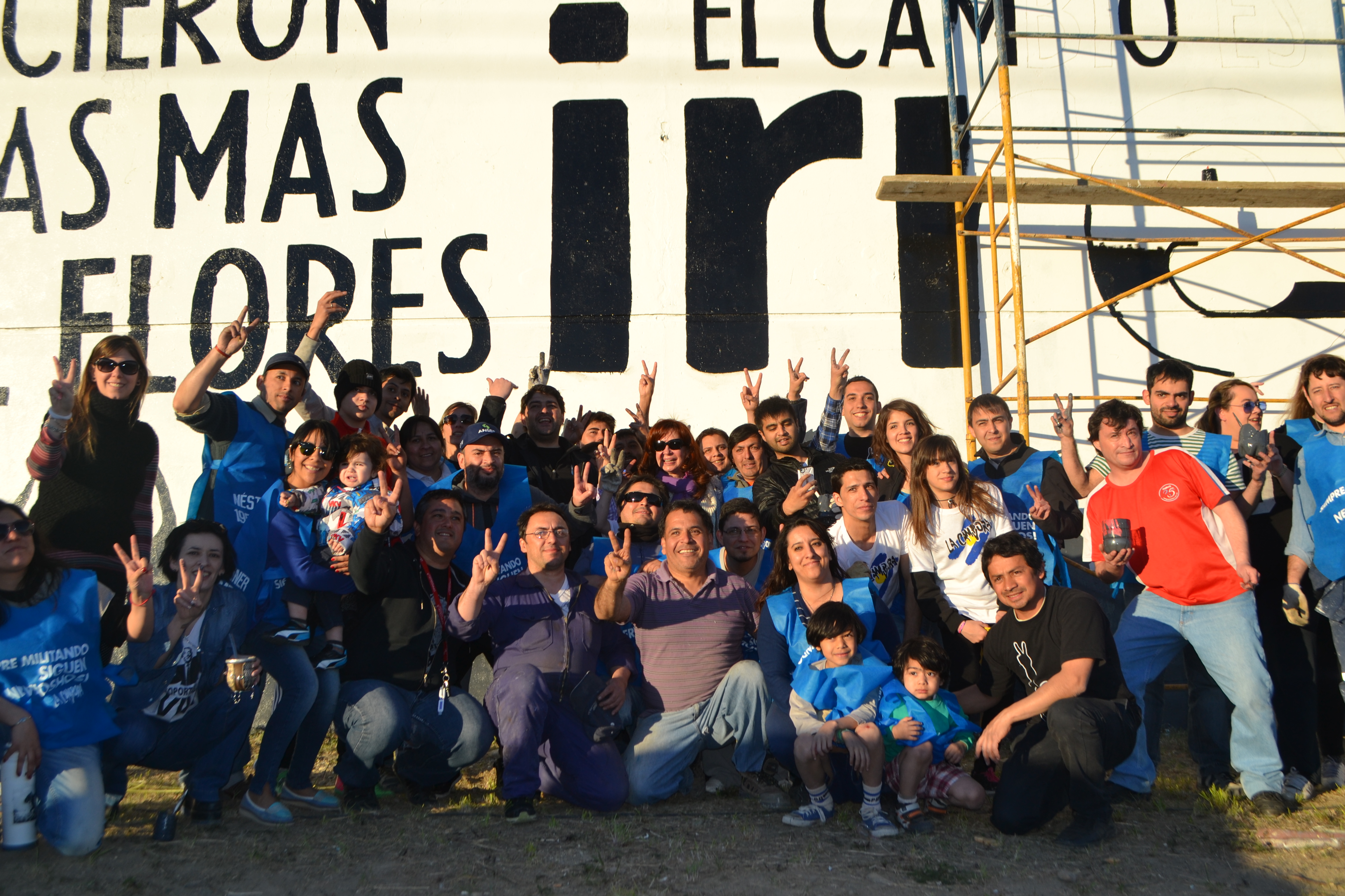 Mural Homenaje Río Gallegos
