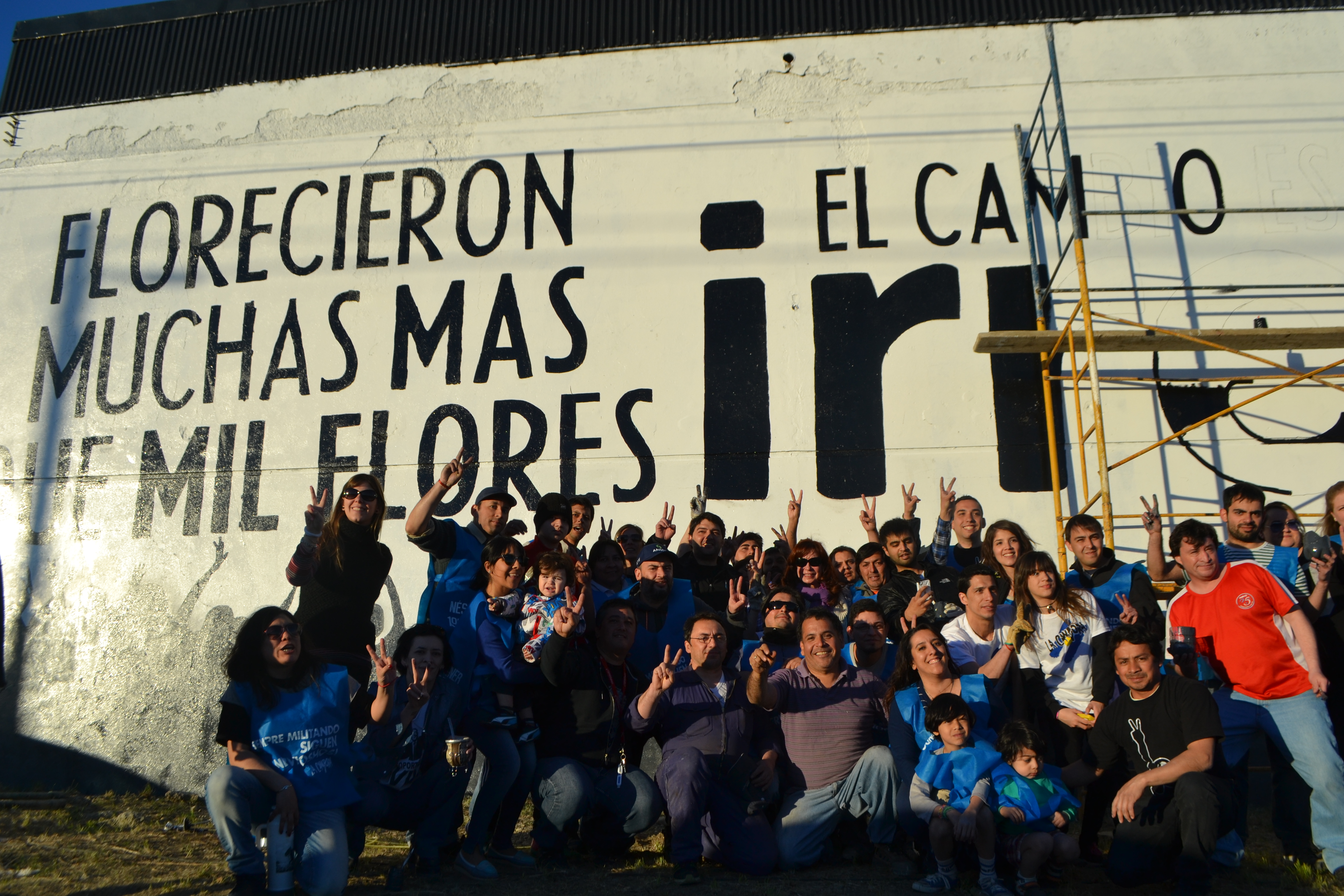 Mural Homenaje Río Gallegos