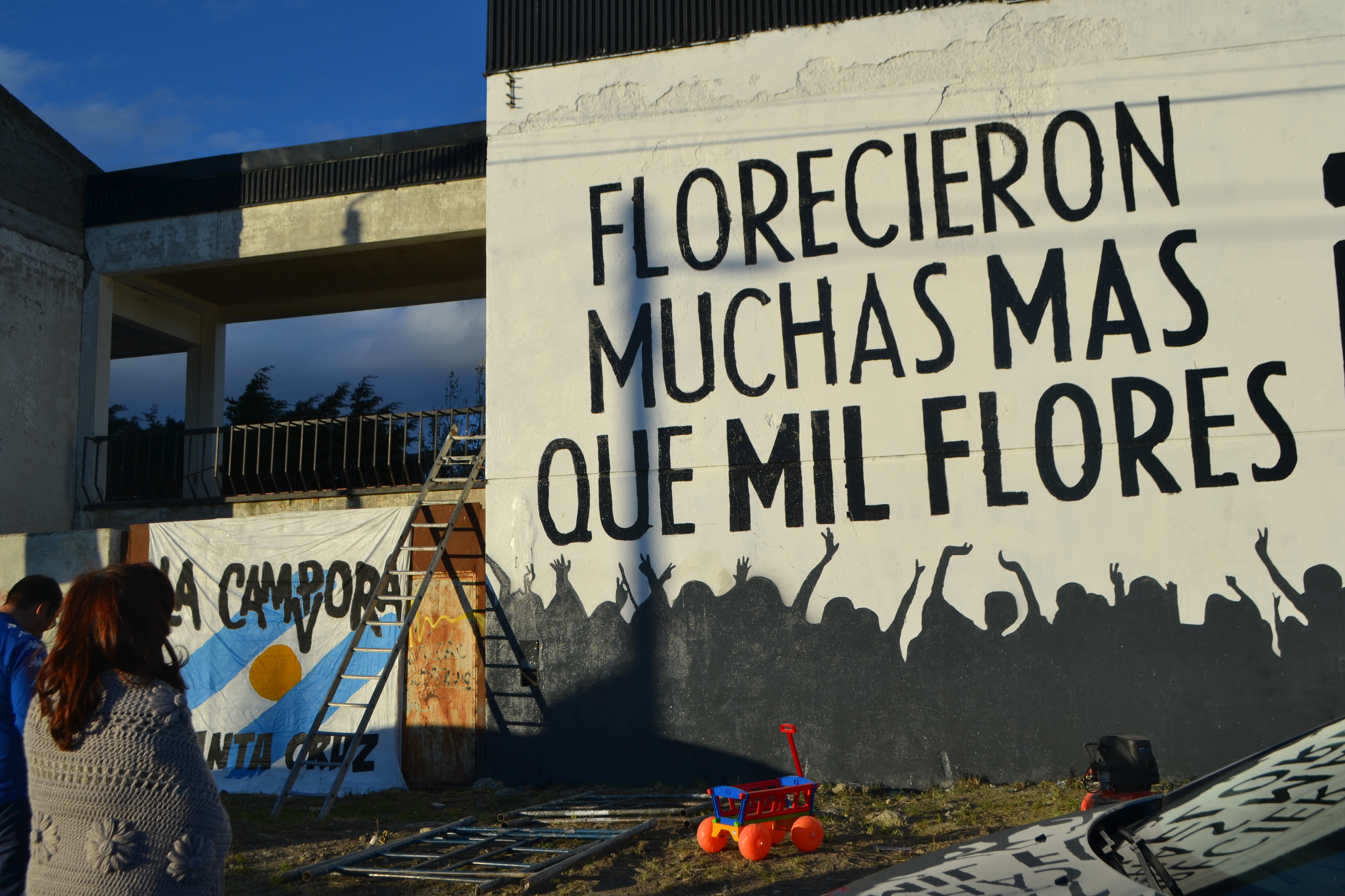 Mural Homenaje Río Gallegos