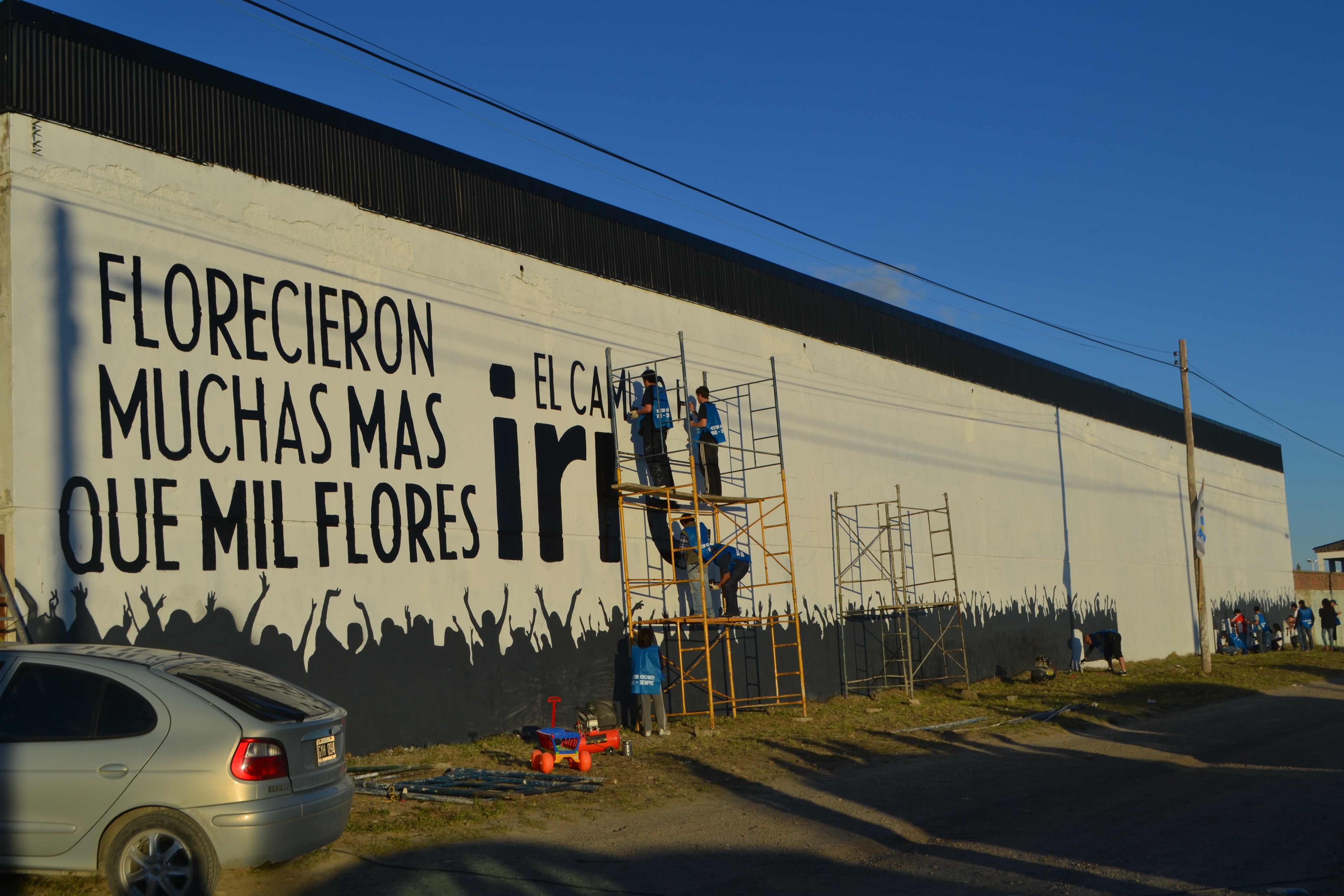 Mural Homenaje Río Gallegos