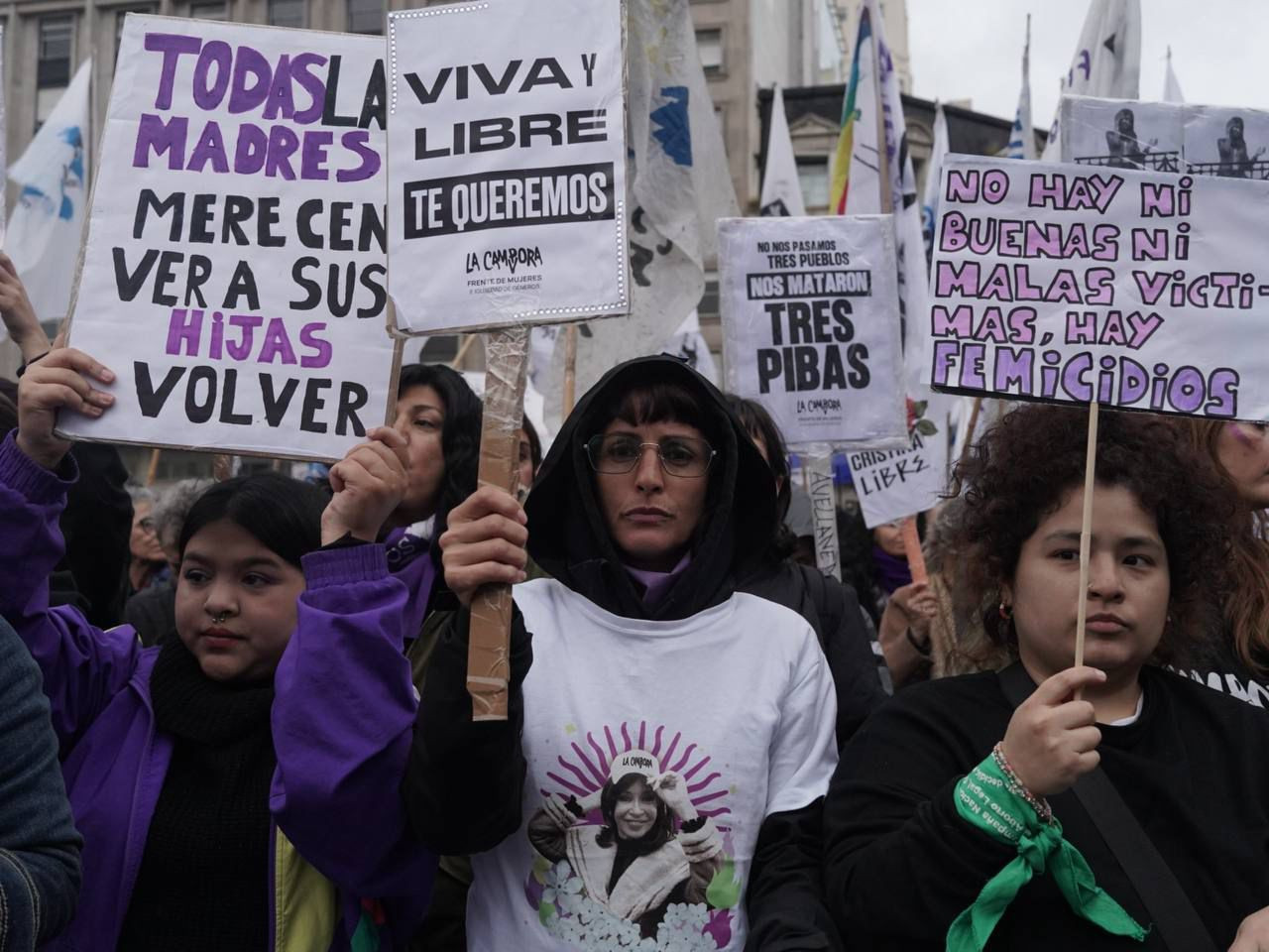 Con está justicia y este gobierno de mierda, no hay Ni Una Menos