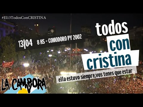 El 13 Todos Con Cristina