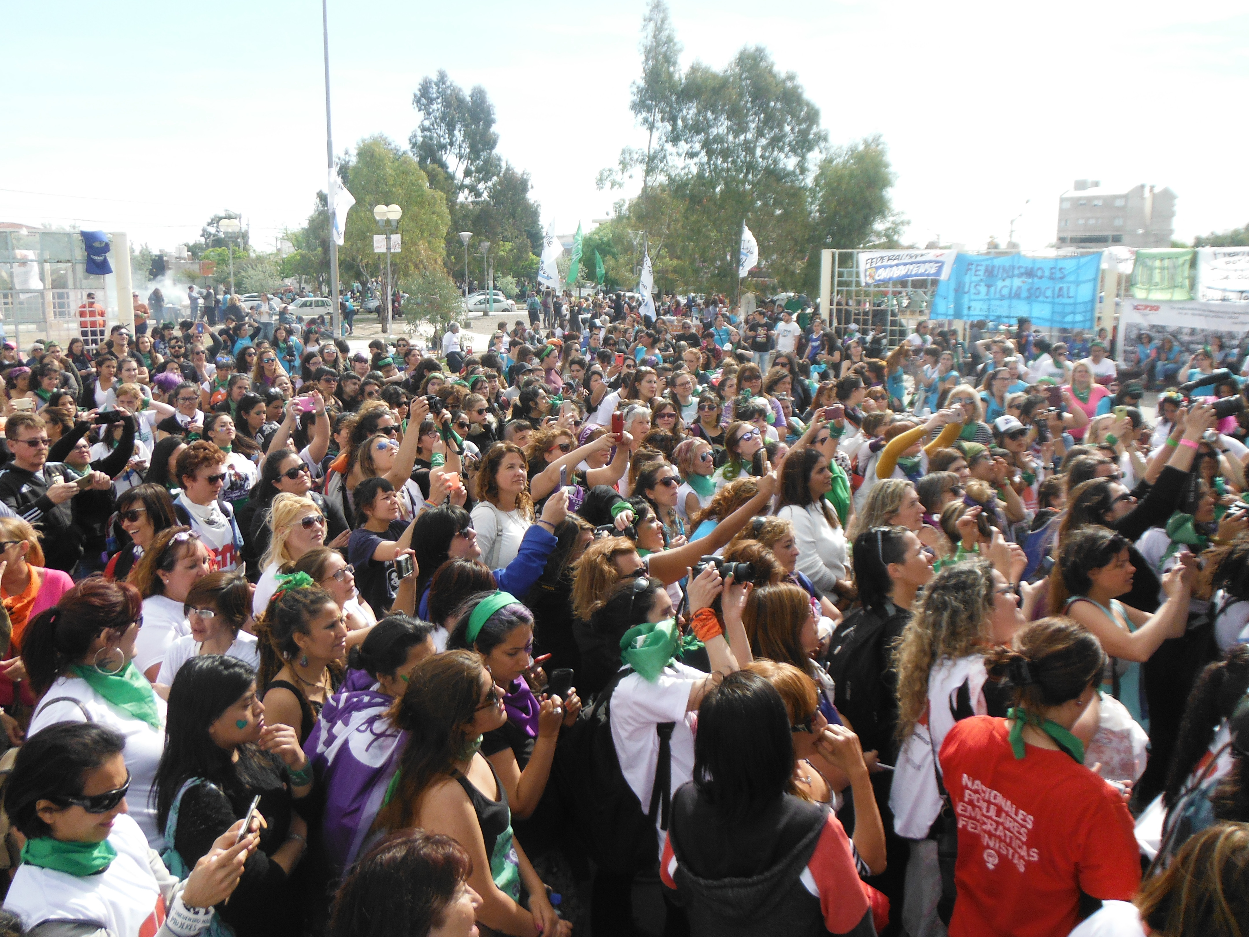 La plaza de Cristina