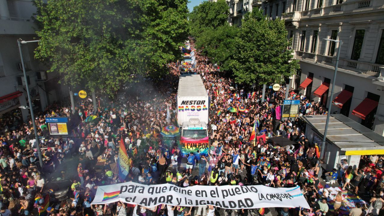 Al calabozo nunca más, el orgullo es libertad