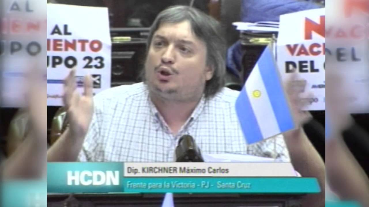 Palabras de Máximo Kirchner en Diputados 