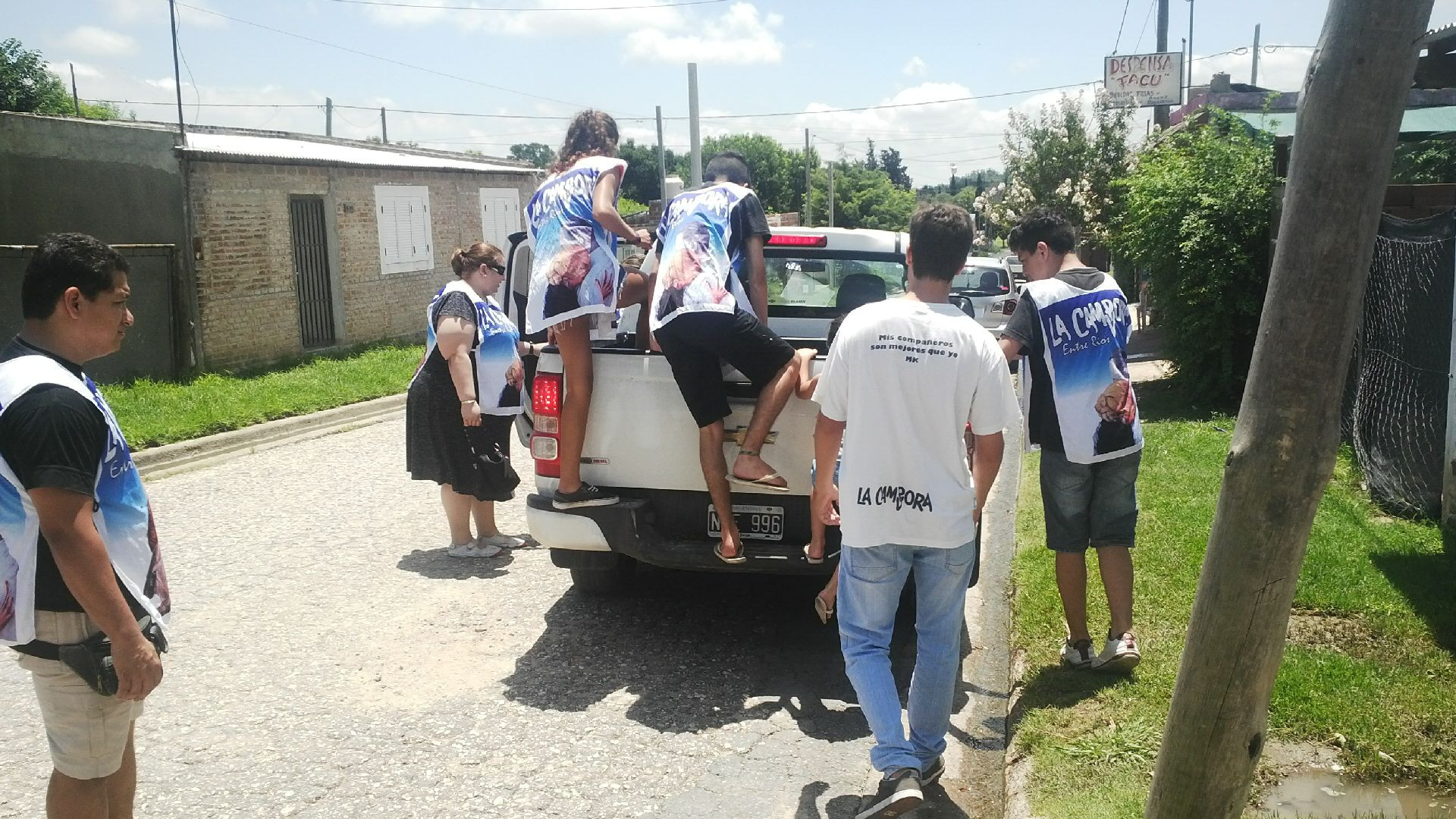 Jornada solidaria en Victoria