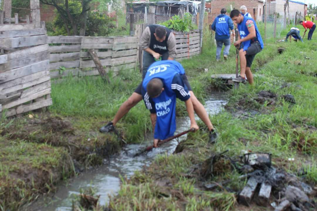 Poniendo el cuerpo donde hay que estar