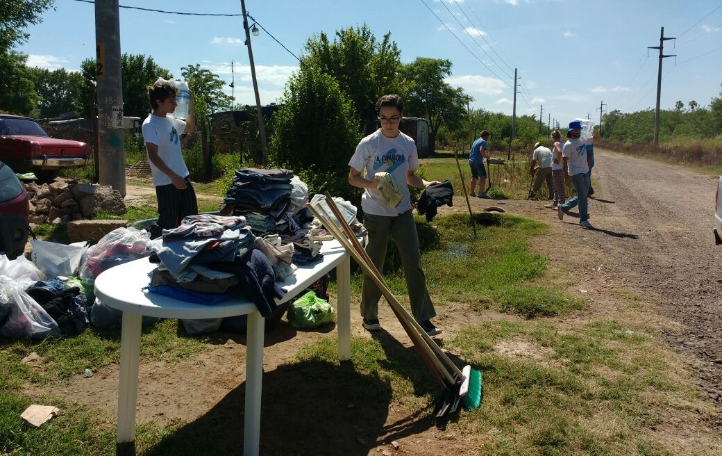 Múltiples jornadas solidarias en las zonas afectadas por inundaciones