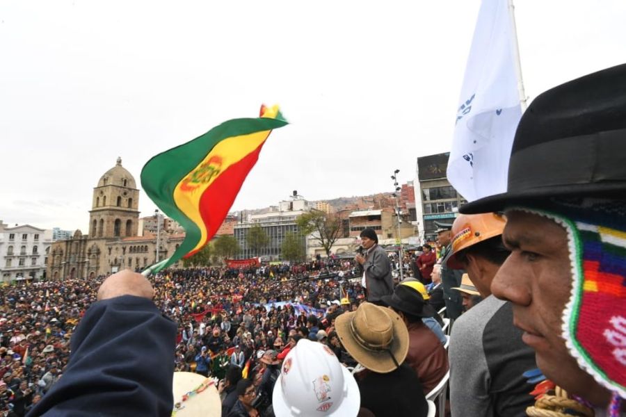 Solidaridad con Evo Morales y los hermanos bolivianos: la lucha sigue, el pueblo vence