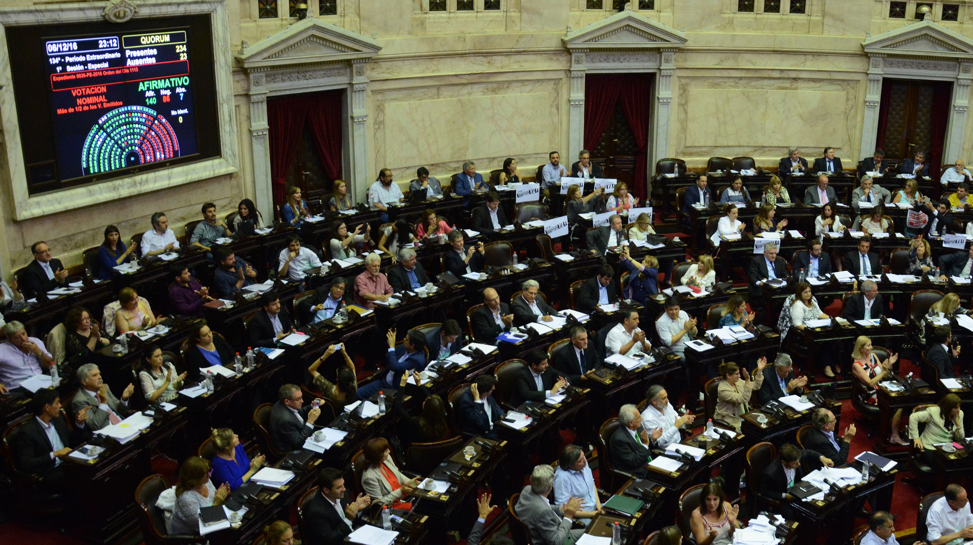 Diputados dio media sanción a la reforma de ganancias