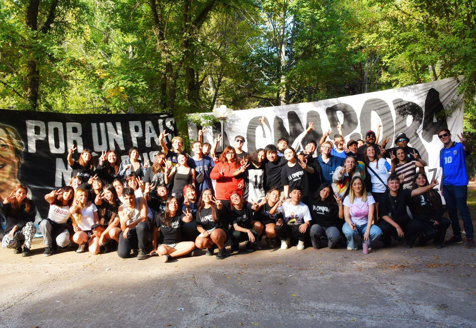 Primer campamento del Frente de Secundarios de Mendoza