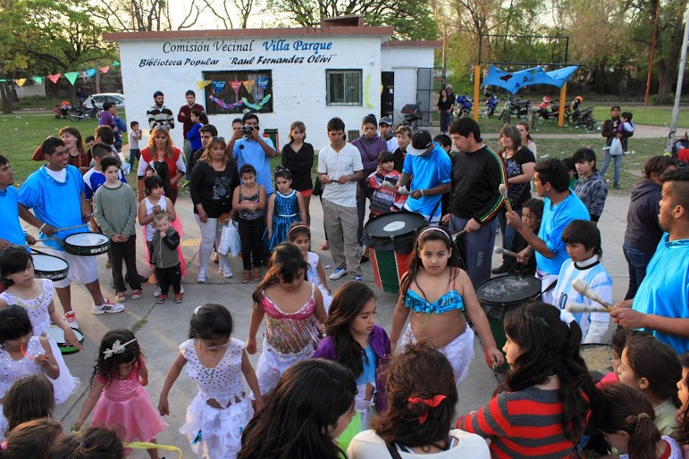 La Cámpora festejó en Villa Parque 