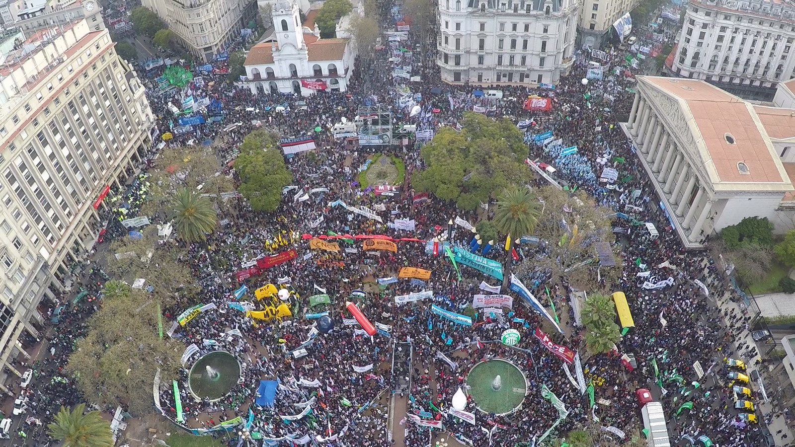 Las mejores fotos de la histórica Marcha Federal