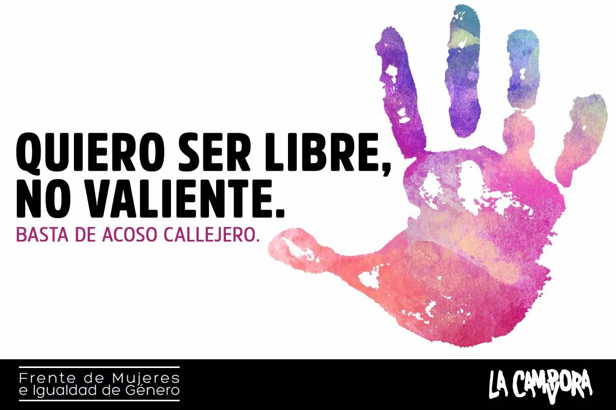 Semana mundial contra el acoso callejero: del 7 al 13 de abril