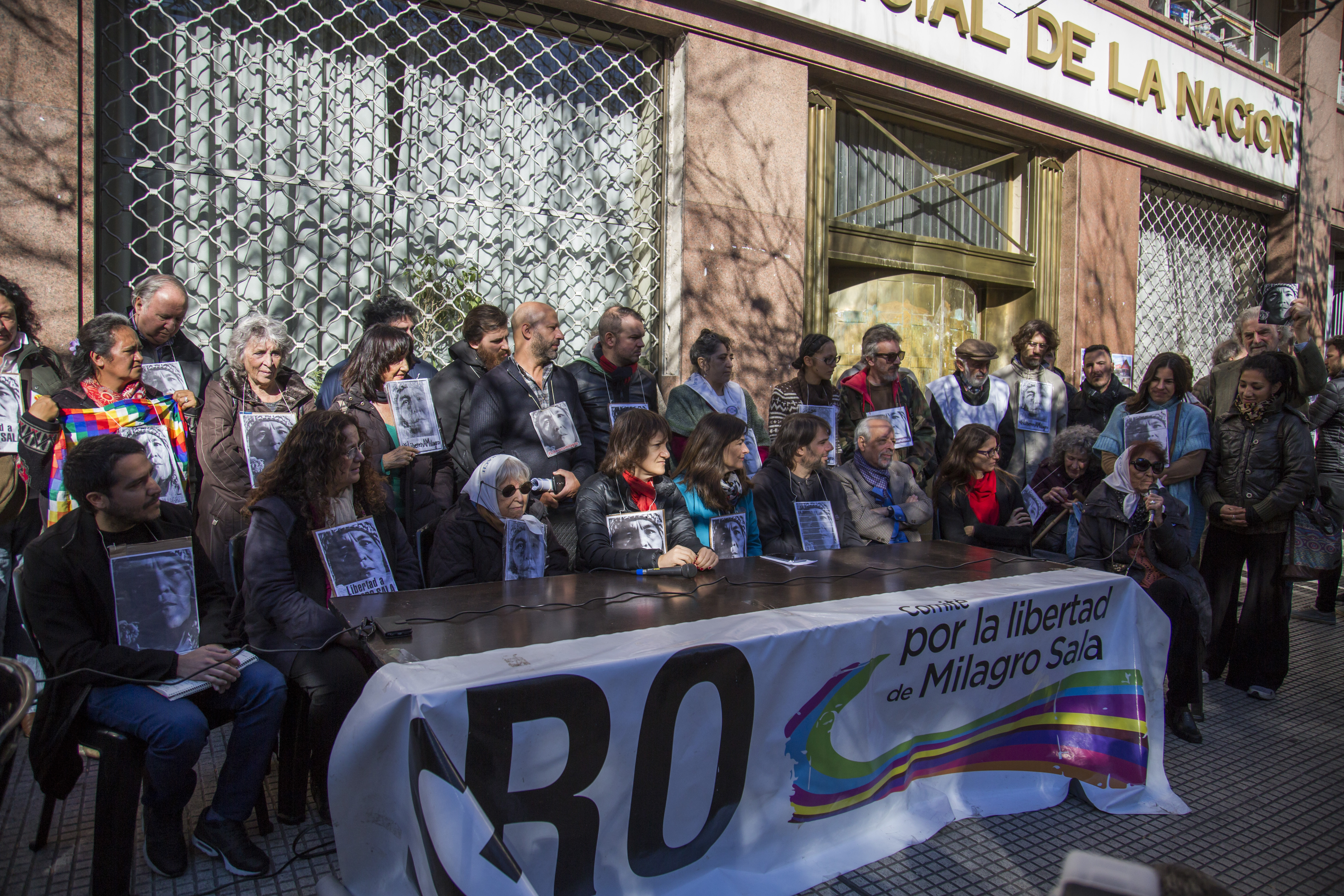 Se presentó la campaña internacional por la libertad de Milagro Sala