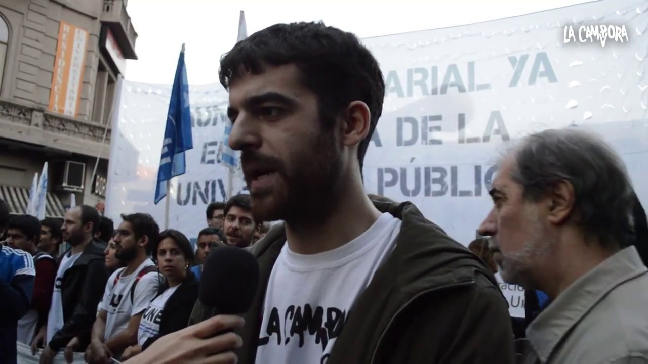 Universitarios contra el ajuste de Macri