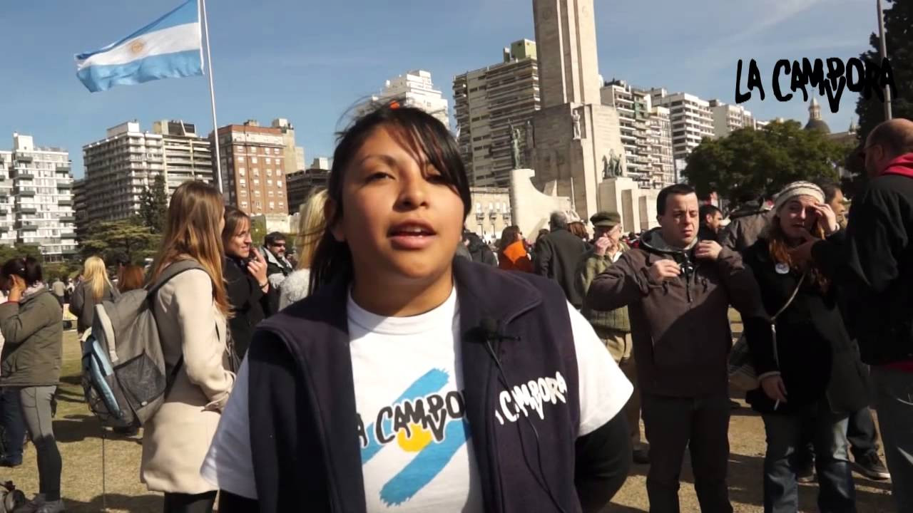 20 de Junio - Acompañando a Cristina en Rosario