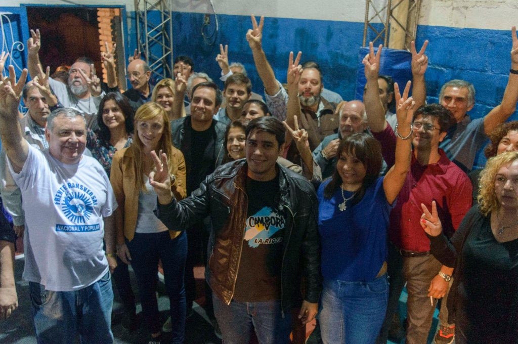 Referentes nacionales kirchneristas respaldaron candidaturas del FPV en La Rioja
