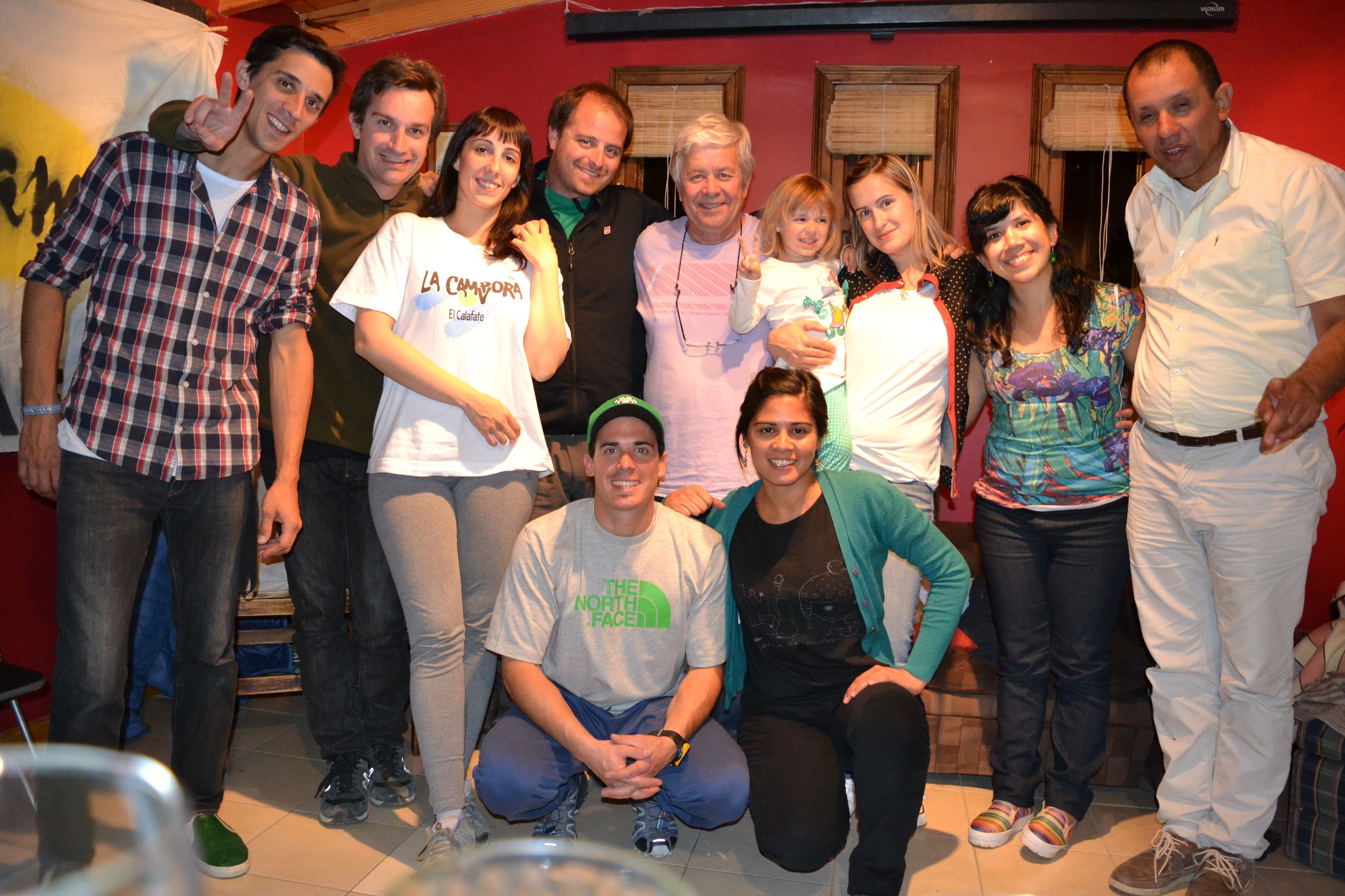 Charla militante en El Calafate