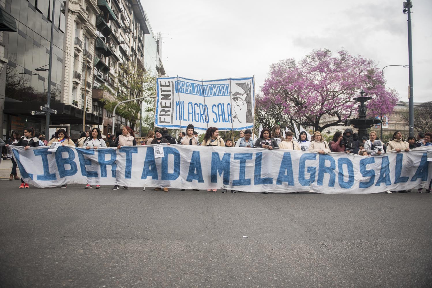 Milagro Sala, mil dí­as presa polí­tica