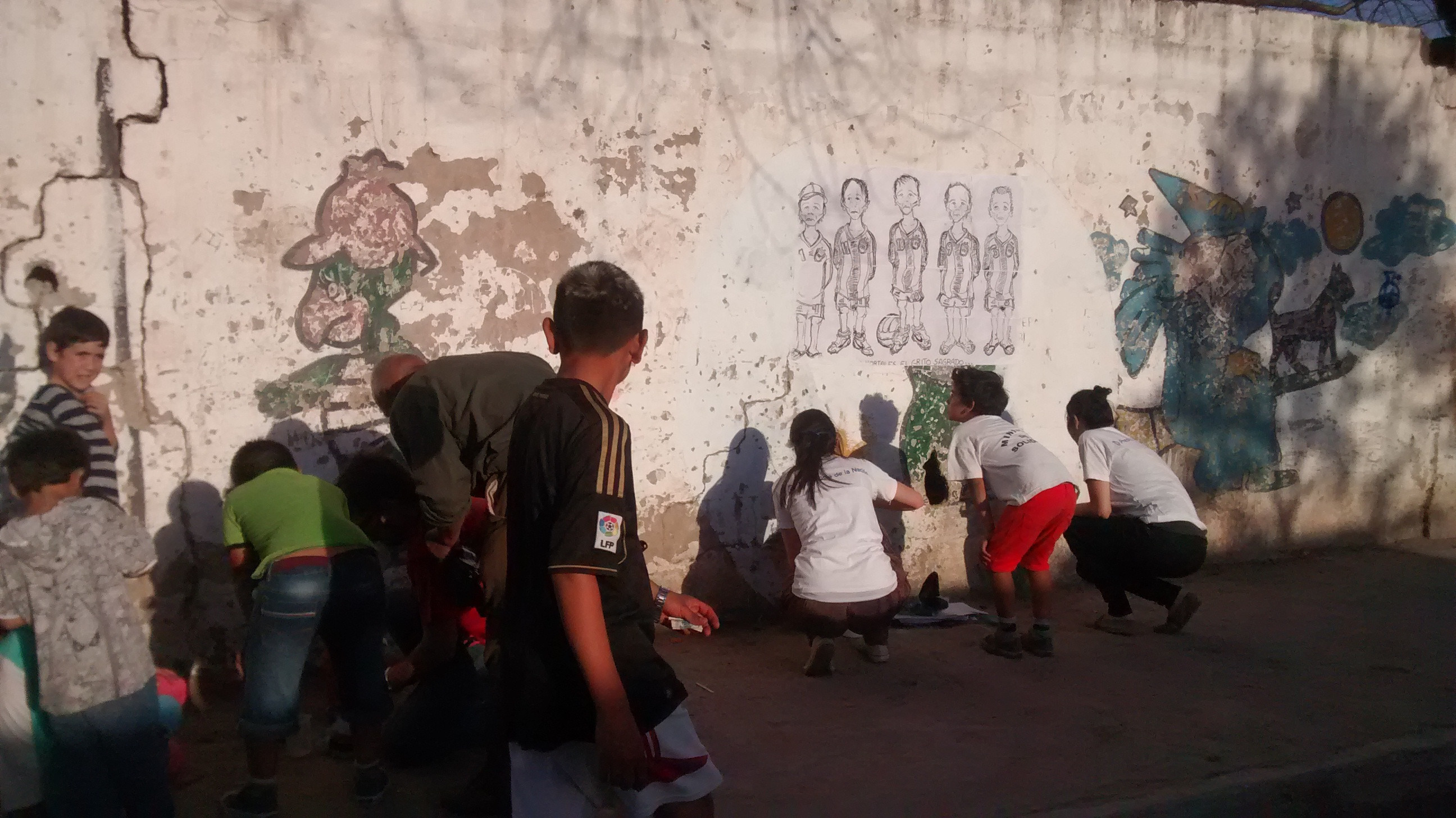 Pintó la historia en Córdoba