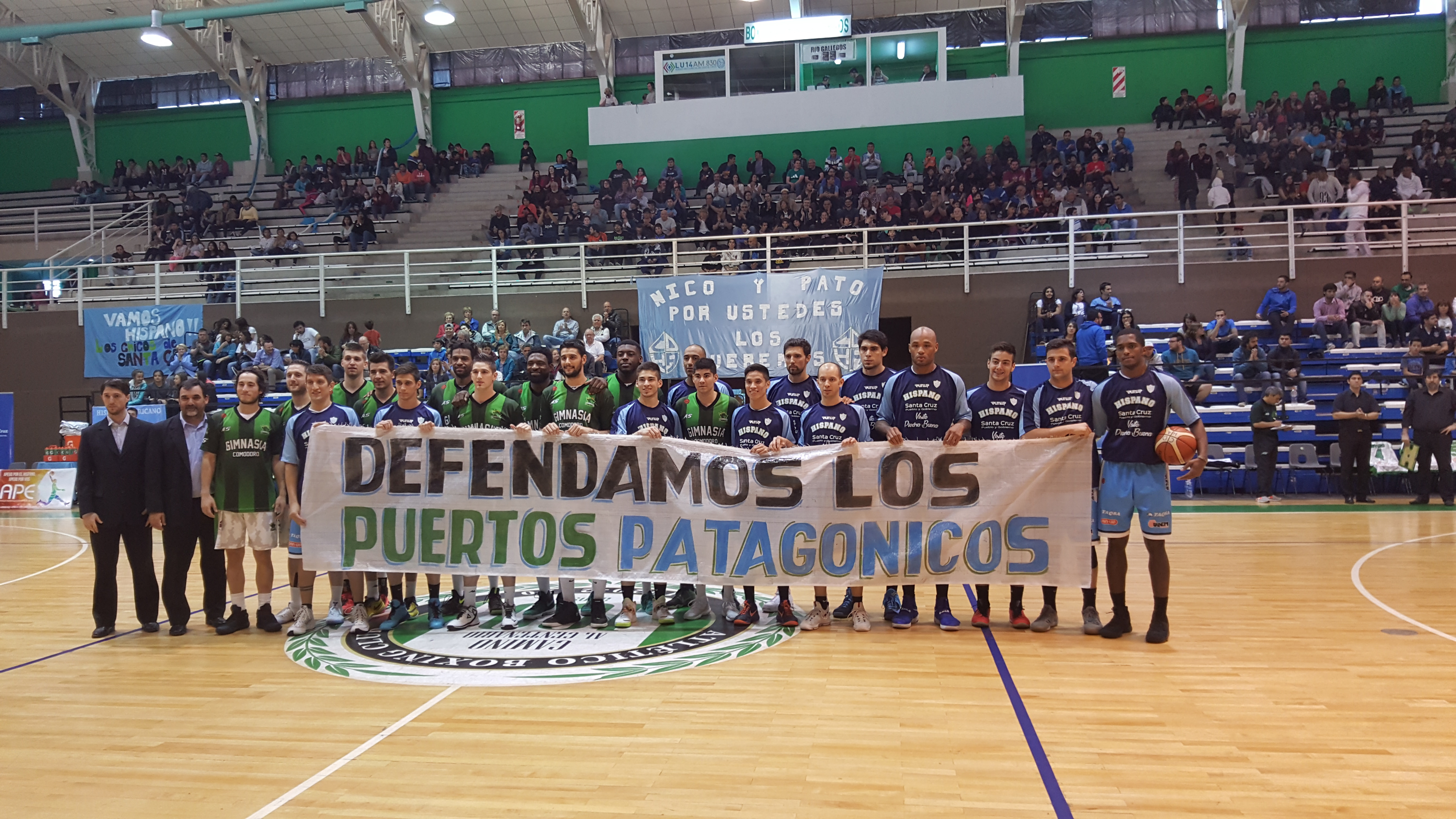 El Básquet se sumó al reclamo por los puertos patagónicos