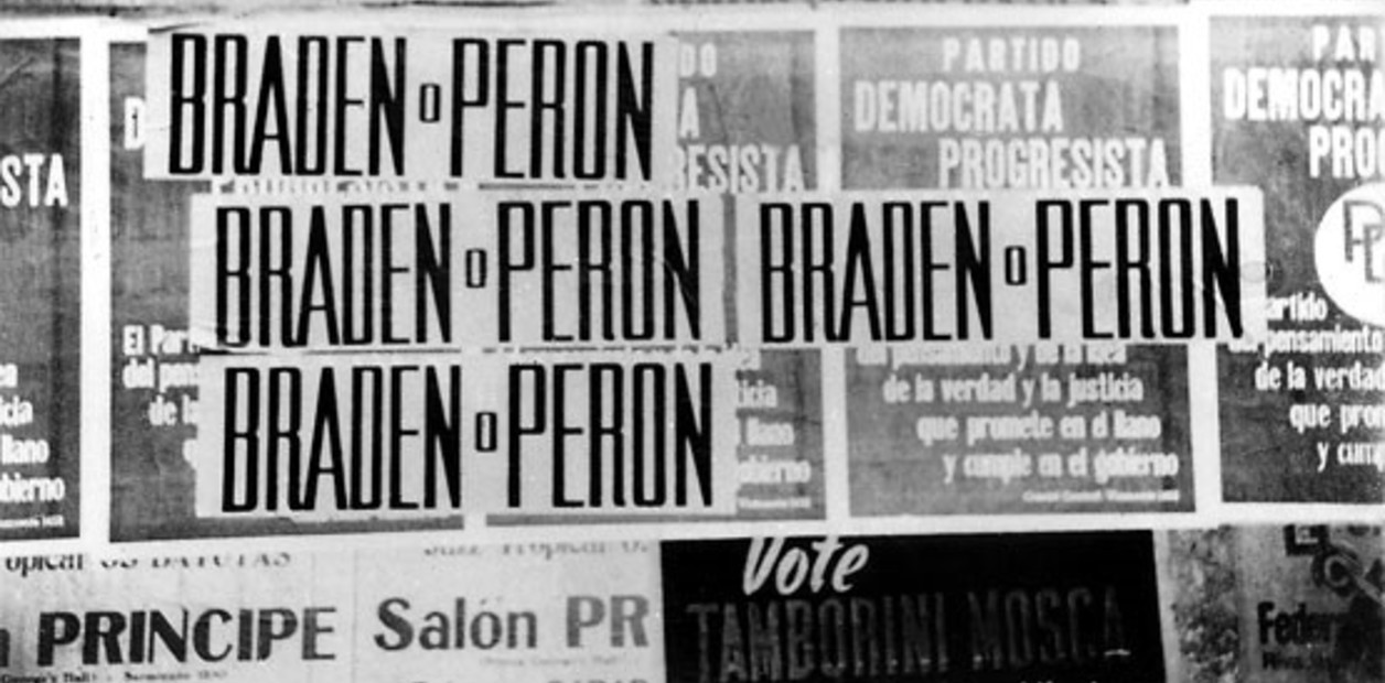 Braden o Perón