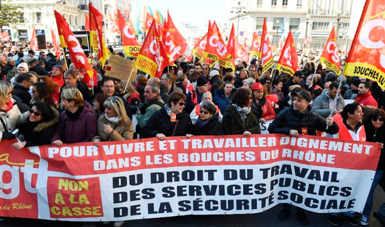 Francia: Los trabajadores resisten el avance neoliberal de Macron