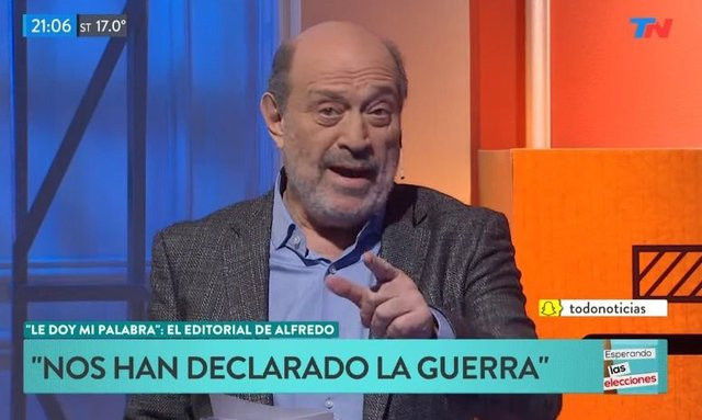 Bombas de aquí­ para allá, puede ser, es irreal