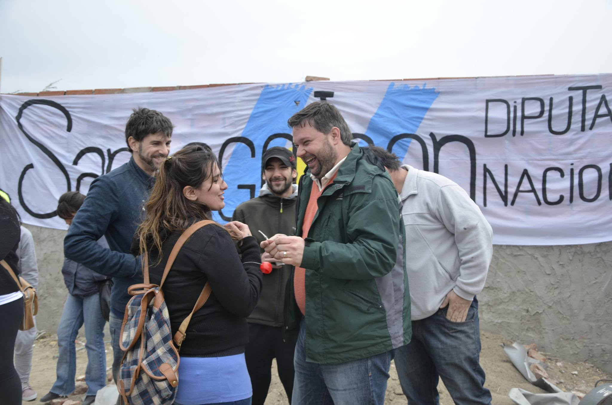 El espí­ritu en Chubut es militante