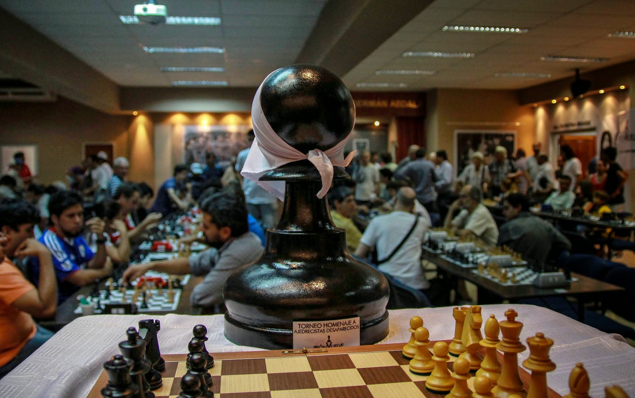 Ni un paso atrás: torneo de ajedrez