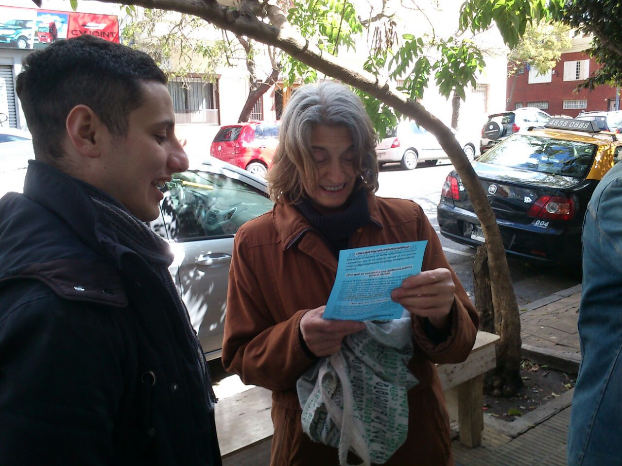 VOLANTEADA: EL 16, TODOS A LA AUDIENCIA