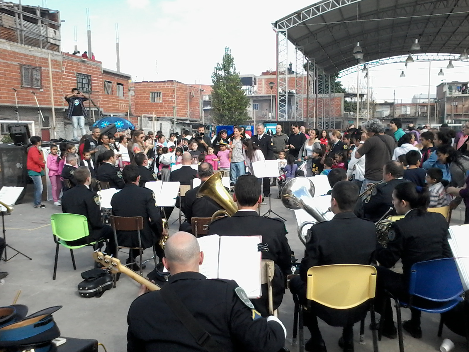 Festejos en el barrio Fátima 