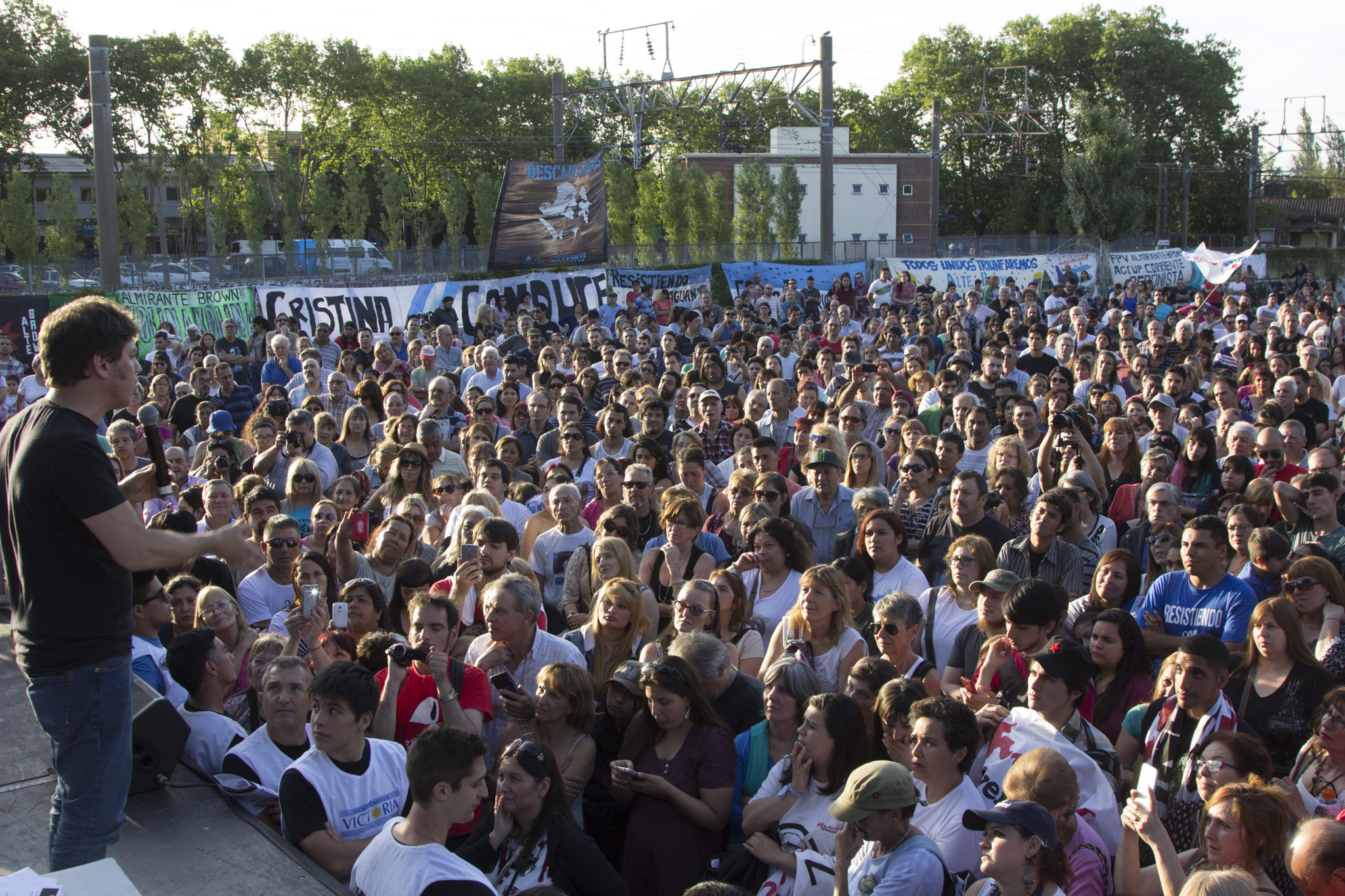 “Tenemos que seguir luchando, por nosotros, nuestros hijos, nuestros nietos y el futuro de nuestra Patriaˮ