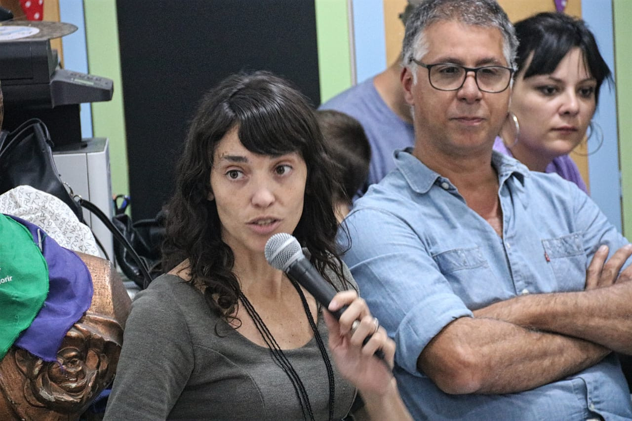 Andrade y Penacca encabezaron una charla-debate en una UB de Villa Lugano