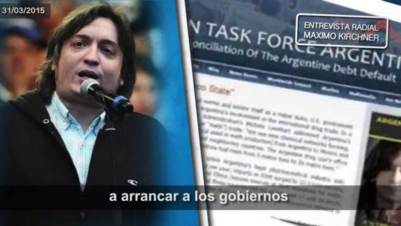 Máximo Kirchner - Los buitres de afuera y de adentro 