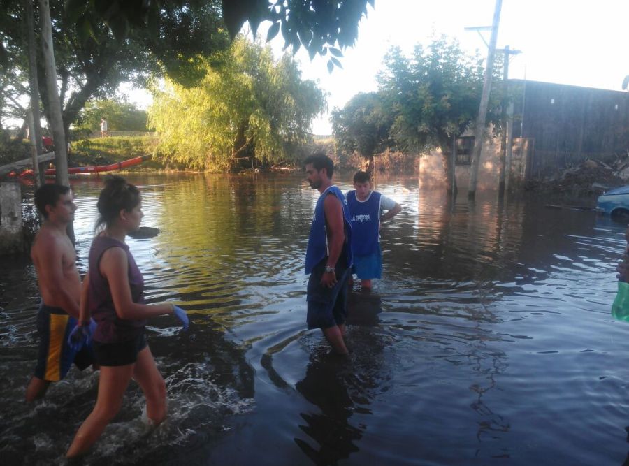 Solidaridad y militancia: continúan las jornadas tras las inundaciones